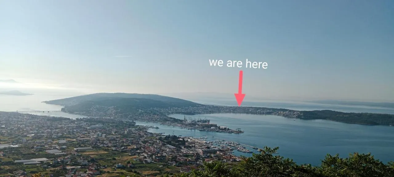 Surf & Joy - Croatia Vacation Rentals Seaview Apartment Okrug Gornji